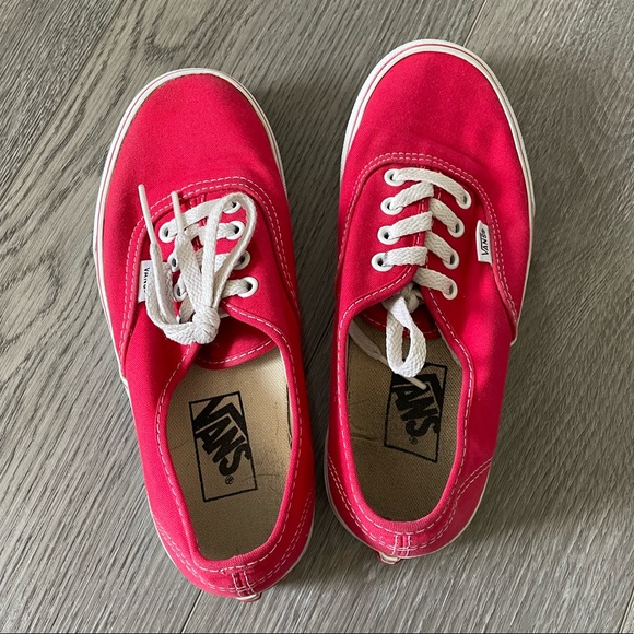 Red Vans - Picture 4 of 5